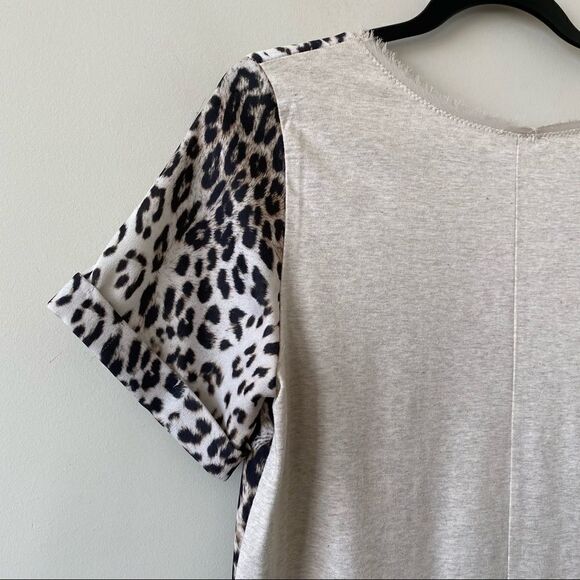 ZARA-LEOPARD Print Mini Shirt Dress (Small) - Picture 9 of 11